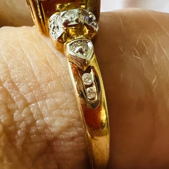 Neon Blue Appetite & 14K Gold - Picture 2 of 12